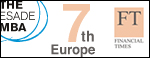 Global MBA Rankings 2009 Financial Times - The ESADE MBA