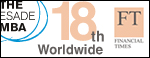 Global MBA Rankings 2009 Financial Times - The ESADE MBA