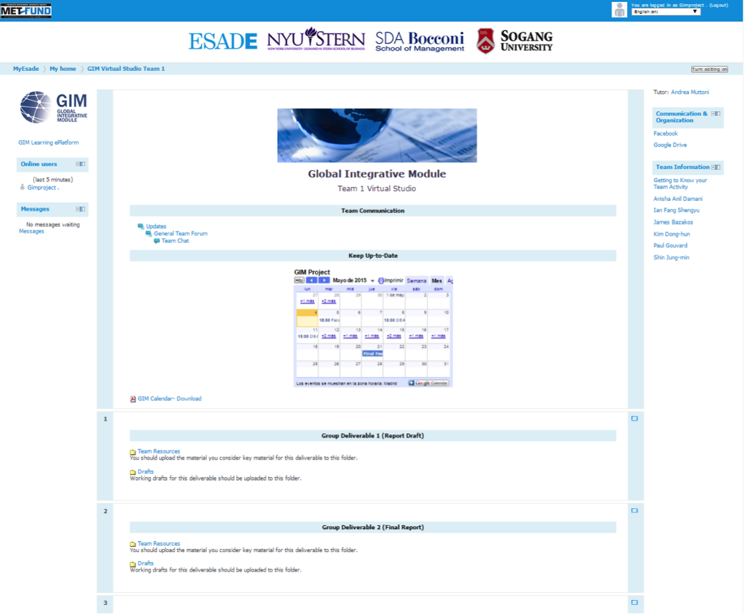 Virtual Studio 2014-2015